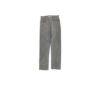 Levi's Gray Straight Leg Jeans for Women